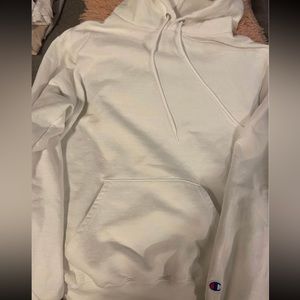 White Champion Hoodie